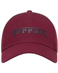 Ferrari - Logo Baseball Cap - Lyst