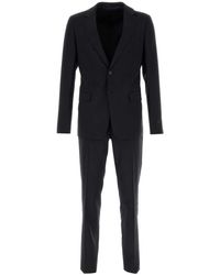 Prada - Midnight Blue Wool Blend Suit - Lyst