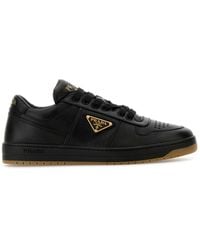 Prada - Nappa Leather Downtown Sneakers - Lyst
