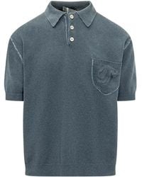 DSquared² - Solid Shirt Collar Polo - Lyst