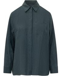 Max Mara - Regular Solid Shirt - Lyst