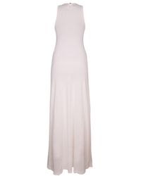Jacquemus La Robe Perou Striped Wool Maxi Dress in Blue | Lyst