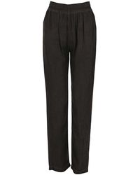 DIESEL - Relaxed Flat Front Pants - Lyst