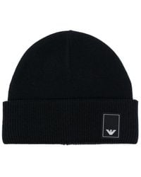 Emporio Armani - Beanie Cap - Lyst