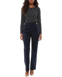 Bottega Veneta - Straight Flat Front Pant - Lyst