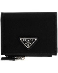 Prada - Solid Wallet - Lyst