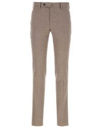 PT Torino - Flat Front Pants - Lyst
