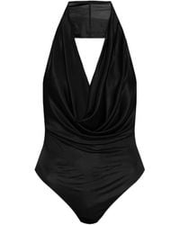 DSquared² - Halter Neck Draped Top - Lyst