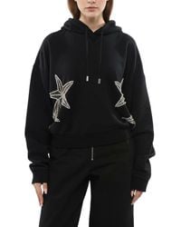 DSquared² - Embellished Hood Sweatshirt - Lyst