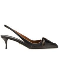 Prada - Leather Pumps - Lyst