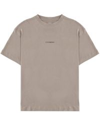 C.P. Company - Logo Crew Neck T-Shirt - Lyst