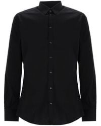 Dolce & Gabbana - Slim Solid Shirt - Lyst