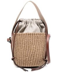 Chloé - Natural Woody Small Bucket Bag - Lyst