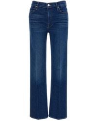 Mother - Dark Bootcut High Rise Jeans - Lyst
