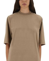 Rick Owens - Solid Crew Neck T-Shirt - Lyst