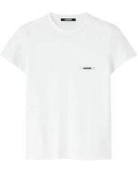 ★JACQUEMUS★ ル グログラン ロゴ Tシャツ ＝3色＝ JACQUEMUS ジャックムス Tシャツ Le t-shirt Gros Grain