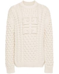 Givenchy - Logo Cotton Crewneck Sweater - Lyst