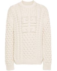 Givenchy - Logo Cotton Crewneck Sweater - Lyst