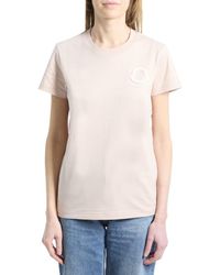 Moncler - Logo Crew Neck T-Shirt - Lyst