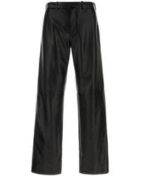 Fendi - Flat Front Trousers - Lyst