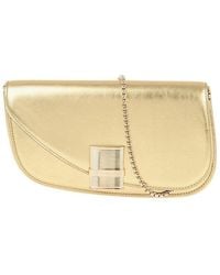 Ferragamo - Golden Logo Small Crossbody Bag - Lyst