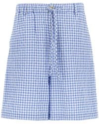 Marni - Light 'Vichy' Bermuda Shorts - Lyst