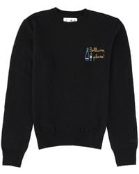 MC2 Saint Barth - Embroidered Crew Neck Sweatshirt - Lyst