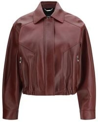 Versace - Solid Shirt Collar Jacket - Lyst