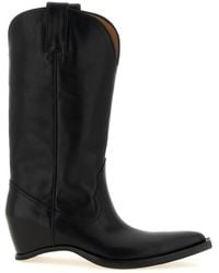 Maison Margiela - Solid Heel-Less Boots - Lyst