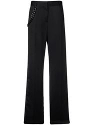 MSGM - Ur-Block Straight Leg Pant - Lyst