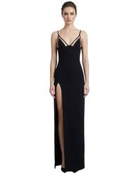 David Koma - Solid V Neck Maxi Dress - Lyst