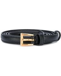 Prada - Logo Buckle Belt - Lyst