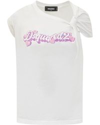 DSquared² - Classic Logo T-Shirt - Lyst
