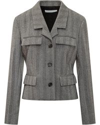 Ferragamo - Classic Wool Blazer - Lyst