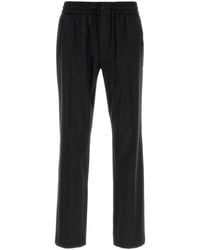 Dolce & Gabbana - Black Stretch Wool Blend Pant - Lyst