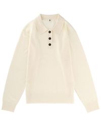 THE GARMENT - Solid Shirt Collar Sweater - Lyst