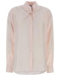Prada - Light Regular Solid Shirt - Lyst