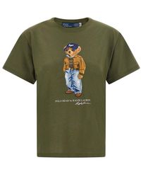 Polo Ralph Lauren - Graphic Crew Neck T-Shirt - Lyst