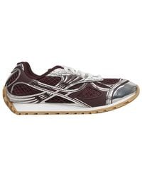 Bottega Veneta - Textured Orbit Sneakers - Lyst