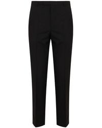Gucci - Slim Flat Front Trousers - Lyst