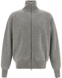 Extreme Cashmere - Zip Up Turtle Neck Cardigan - Lyst