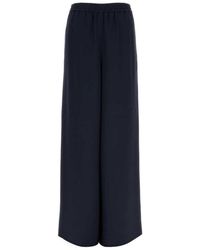 Max Mara - Dark Relaxed Elasticated Pants - Lyst
