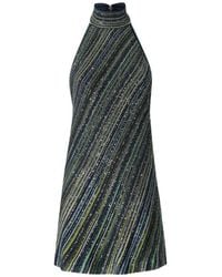 Missoni - Halter Neck Mini Dress - Lyst