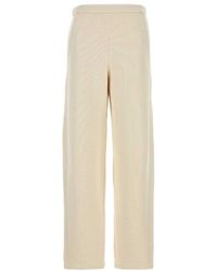 Max Mara - Off Straight Flat Front Pant - Lyst