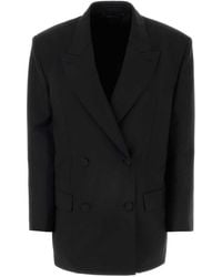 Givenchy - Wool Blend Oversize Blazer - Lyst