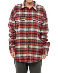 DSquared² - Oversized Plaid Shirt - Lyst