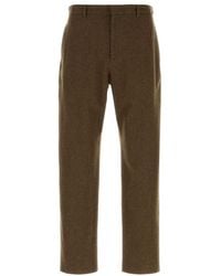 Jil Sander - Flat Front Pants - Lyst