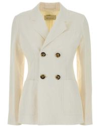 Ami Paris - Solid Notched Lapel Jacket - Lyst