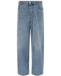 Ami Paris - Wide Leg Jeans - Lyst