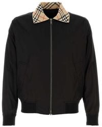 Burberry - Regular Bomber Jacket - Lyst
